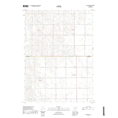 2017 Map of Orchard NE, 2017 Print