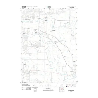 2010 Map of Orchard Park, 2010 Print
