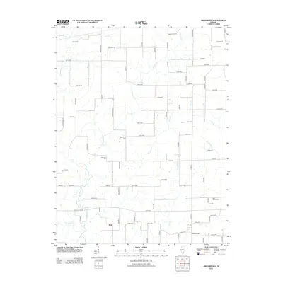2012 Map of Orchardville, 2012 Print