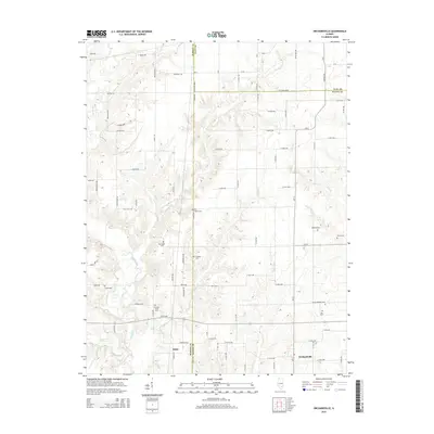 2015 Map of Orchardville, 2015 Print