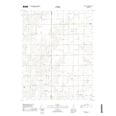 2018 Map of Orchardville, 2018 Print