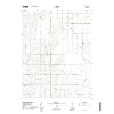 2021 Map of Orchardville, 2021 Print