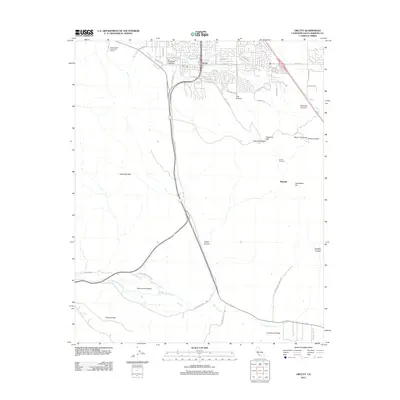 2012 Map of Orcutt, 2012 Print