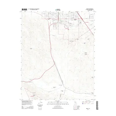2015 Map of Orcutt, 2015 Print