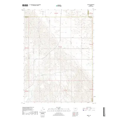 2017 Map of Ord NE, 2017 Print