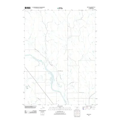 2011 Map of Ord NW, 2011 Print