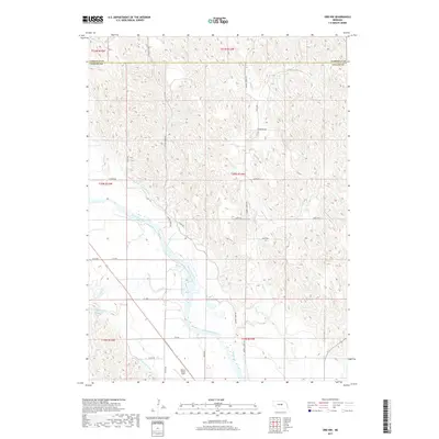2017 Map of Ord NW, 2017 Print