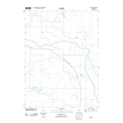 2011 Map of Ord SE, 2011 Print