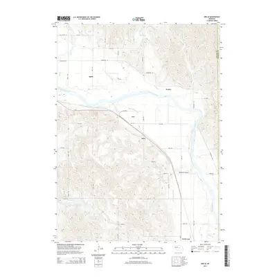 2014 Map of Ord SE, 2014 Print