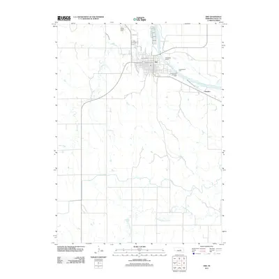 2011 Map of Ord, 2011 Print