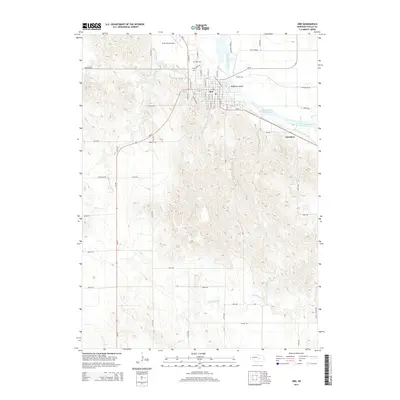 2014 Map of Ord, 2014 Print