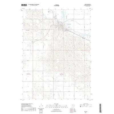2017 Map of Ord, 2017 Print