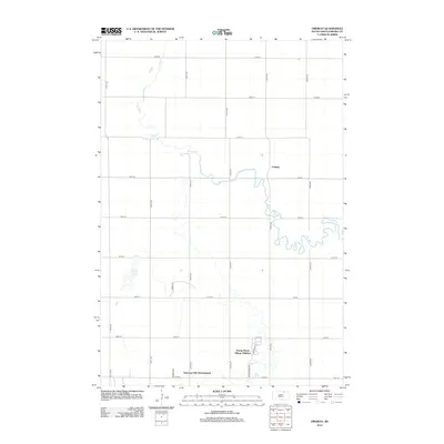 2012 Map of Ordway, 2012 Print