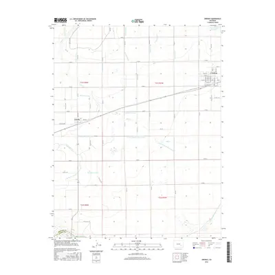 2016 Map of Ordway, 2016 Print