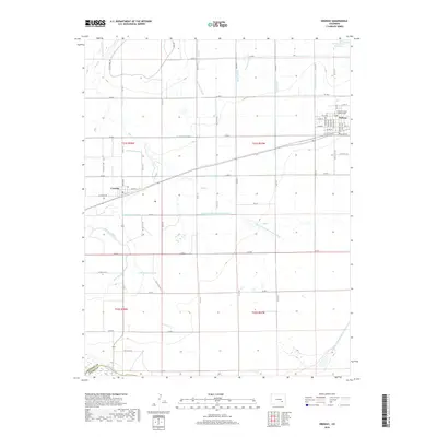 2019 Map of Ordway, 2019 Print