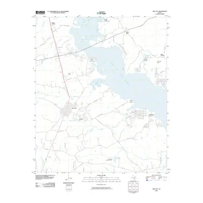2010 Map of Ore City, 2010 Print