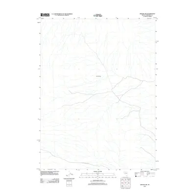 2011 Map of Oreana NW, 2011 Print