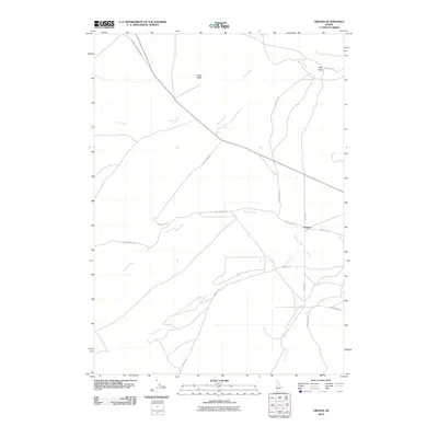 2010 Map of Oreana, 2010 Print