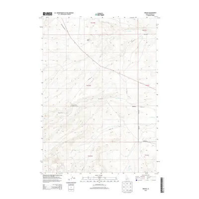 2013 Map of Oreana, 2013 Print