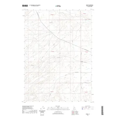 2020 Map of Oreana, 2020 Print
