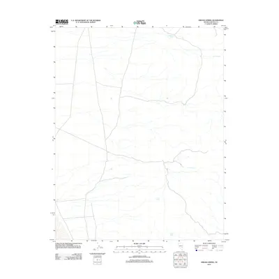 2012 Map of Oreana Spring, 2012 Print
