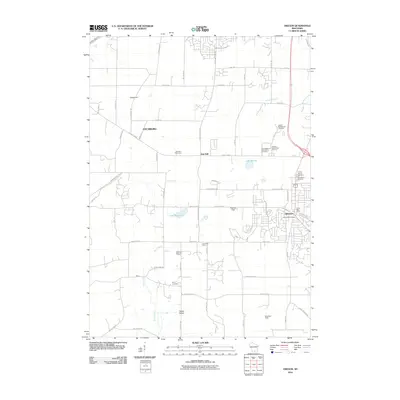 2010 Map of Oregon, 2010 Print