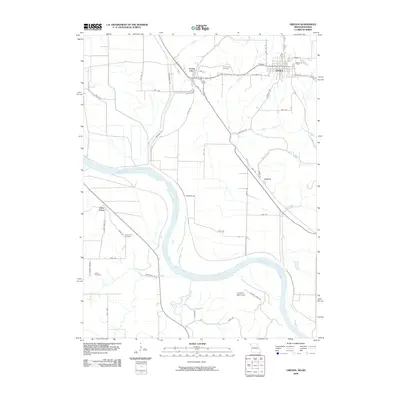 2009 Map of Oregon, 2009 Print