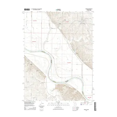 2014 Map of Oregon, 2014 Print
