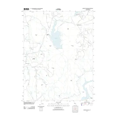 2012 Map of Oregon House, 2012 Print