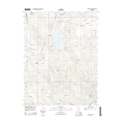 2015 Map of Oregon House, 2015 Print