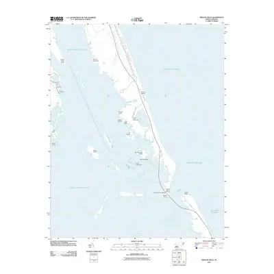 2011 Map of Oregon Inlet, 2011 Print