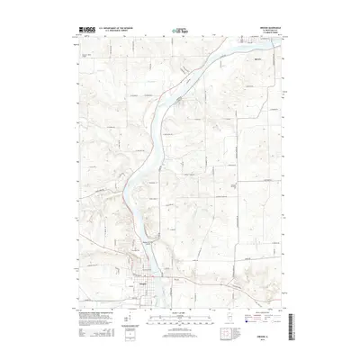 2015 Map of Oregon, 2015 Print