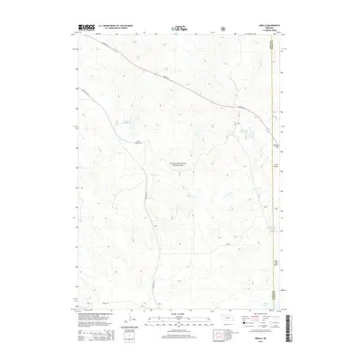 2014 Map of Orella, 2014 Print