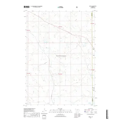 2017 Map of Orella, 2017 Print