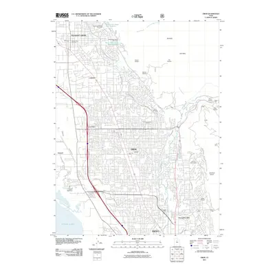 2011 Map of Orem, 2011 Print