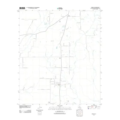 2012 Map of Oretta, 2012 Print