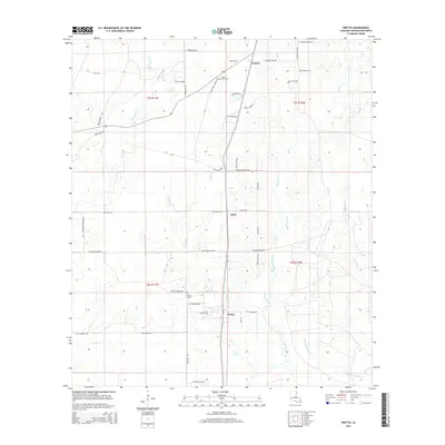 2015 Map of Oretta, 2015 Print