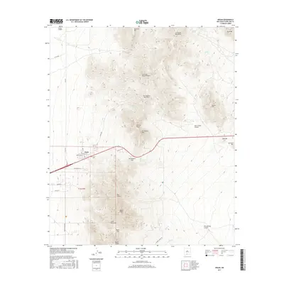 2017 Map of Organ, 2017 Print