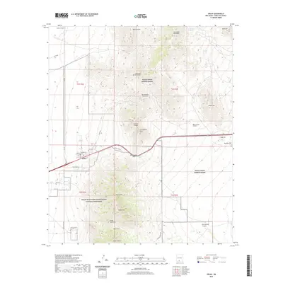 2020 Map of Organ, 2020 Print
