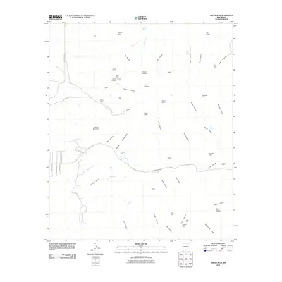 2010 Map of Organ Peak, 2010 Print