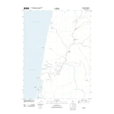 2012 Map of Orick, 2012 Print