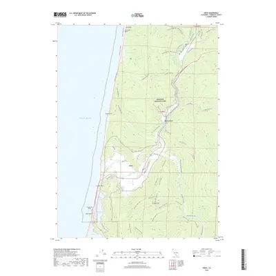2018 Map of Orick, 2018 Print