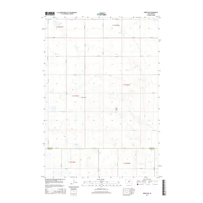 2015 Map of Orient NW, 2015 Print