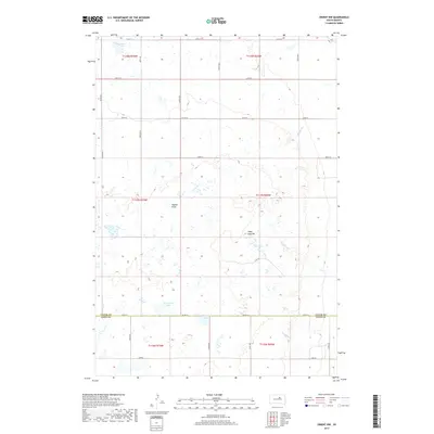 2017 Map of Orient NW, 2017 Print
