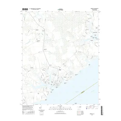 2016 Map of Oriental, 2016 Print