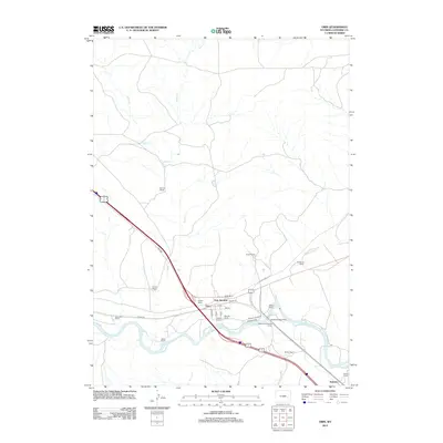 2012 Map of Orin, 2012 Print