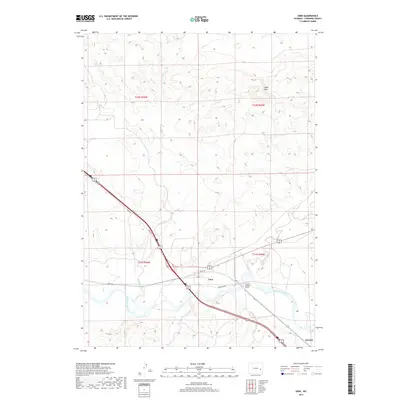 2017 Map of Orin, 2017 Print