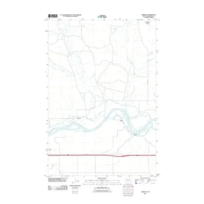 2011 Map of Orinoco, 2011 Print