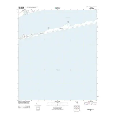 2012 Map of Oriole Beach, 2012 Print