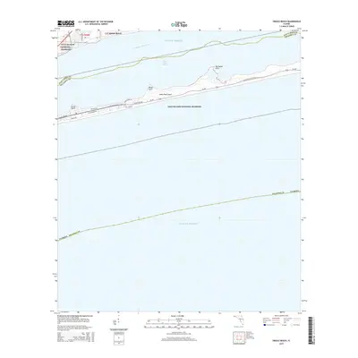2015 Map of Oriole Beach, 2015 Print